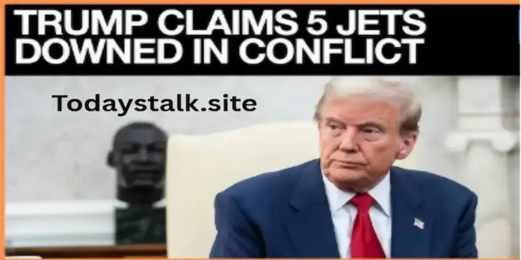 Trump says Five Jets Downed in Recent Pakistan-India Conflict